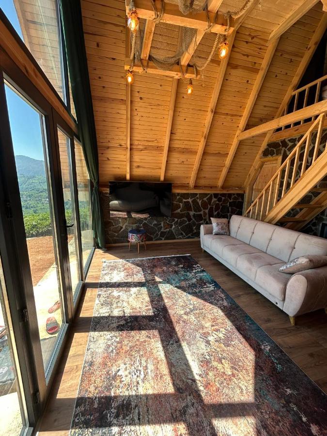 Oruba Bungalov Pensionat Rize Exteriör bild